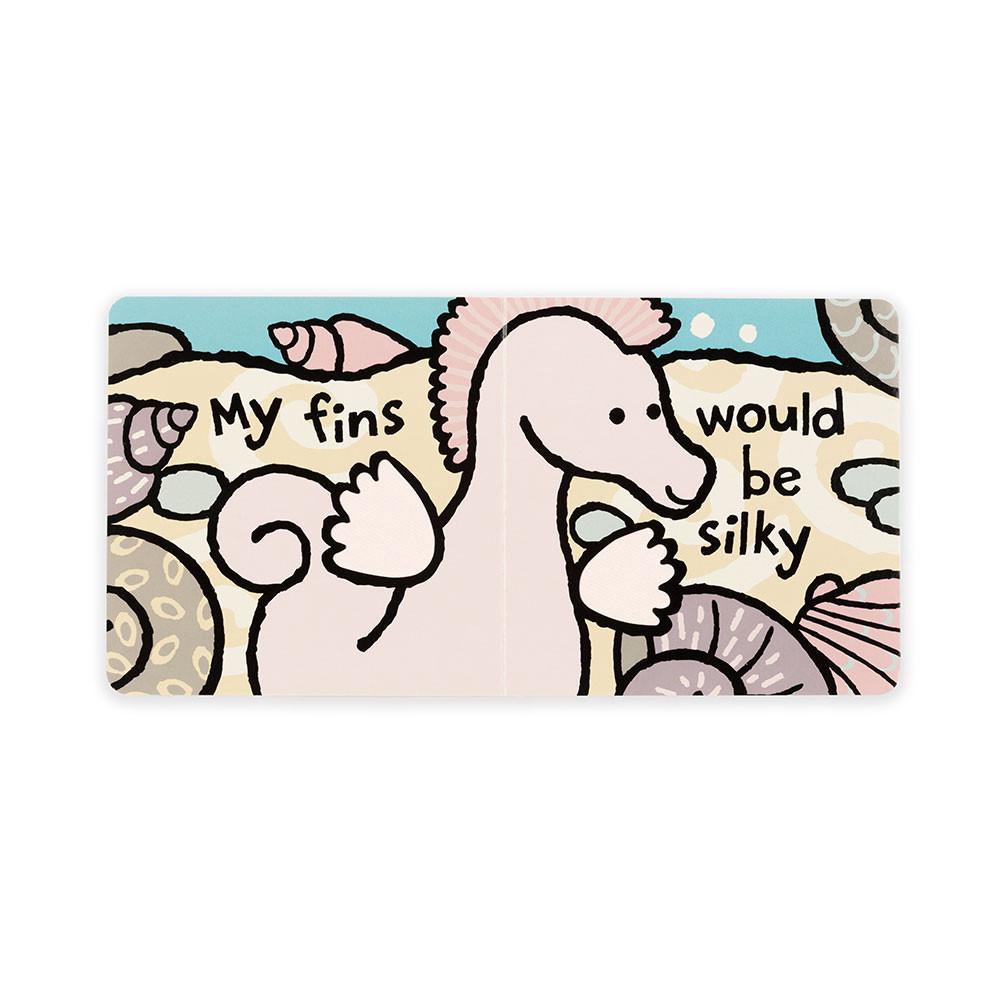 Livres Jellycat If I Were A Seahorse Board,15cm x 15cm x 2cm Rose | 72683-ZRKG