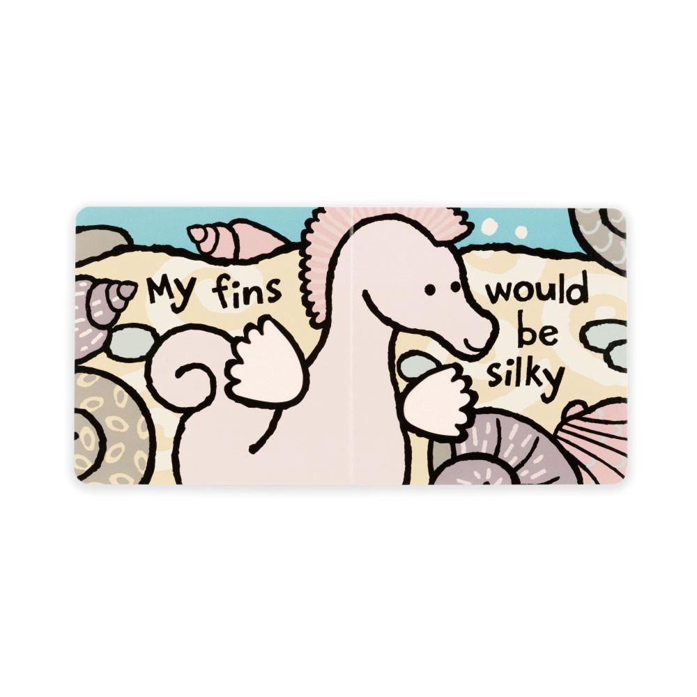 Livres Jellycat If I Were A Seahorse and Sienna Seahorse Medium Rose | 56438-LUDR