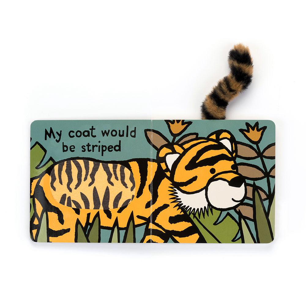 Livres Jellycat If I Were A Tiger Board,15cm x 15cm x 2cm Jaune | 52071-MTHI