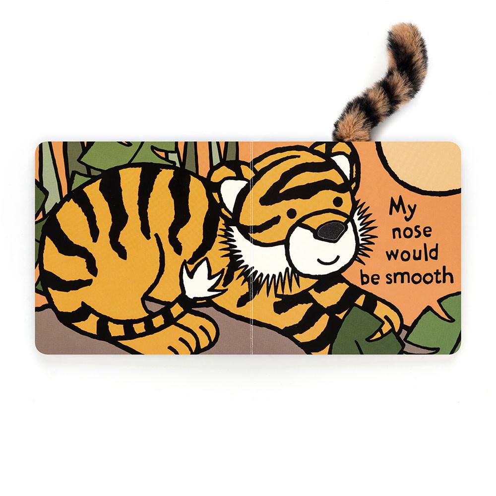 Livres Jellycat If I Were A Tiger and Bashful Tiger Medium Jaune | 73609-ROIH