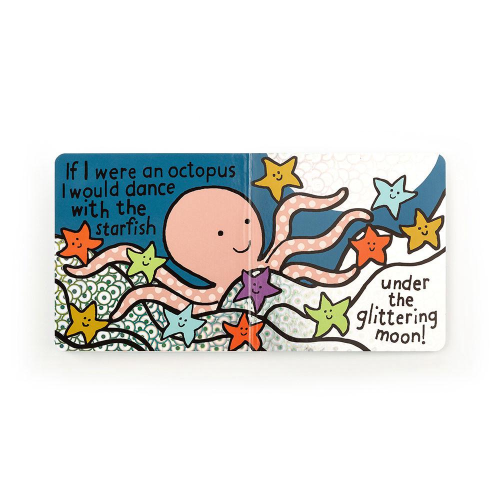 Livres Jellycat If I Were An Octopus Board,15cm x 15cm x 2cm Orange | 36425-GYEZ