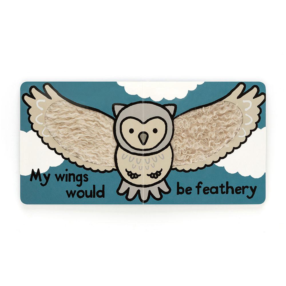 Livres Jellycat If I Were An Owl,15cm x 15cm x 2cm Grise | 47512-JWCI