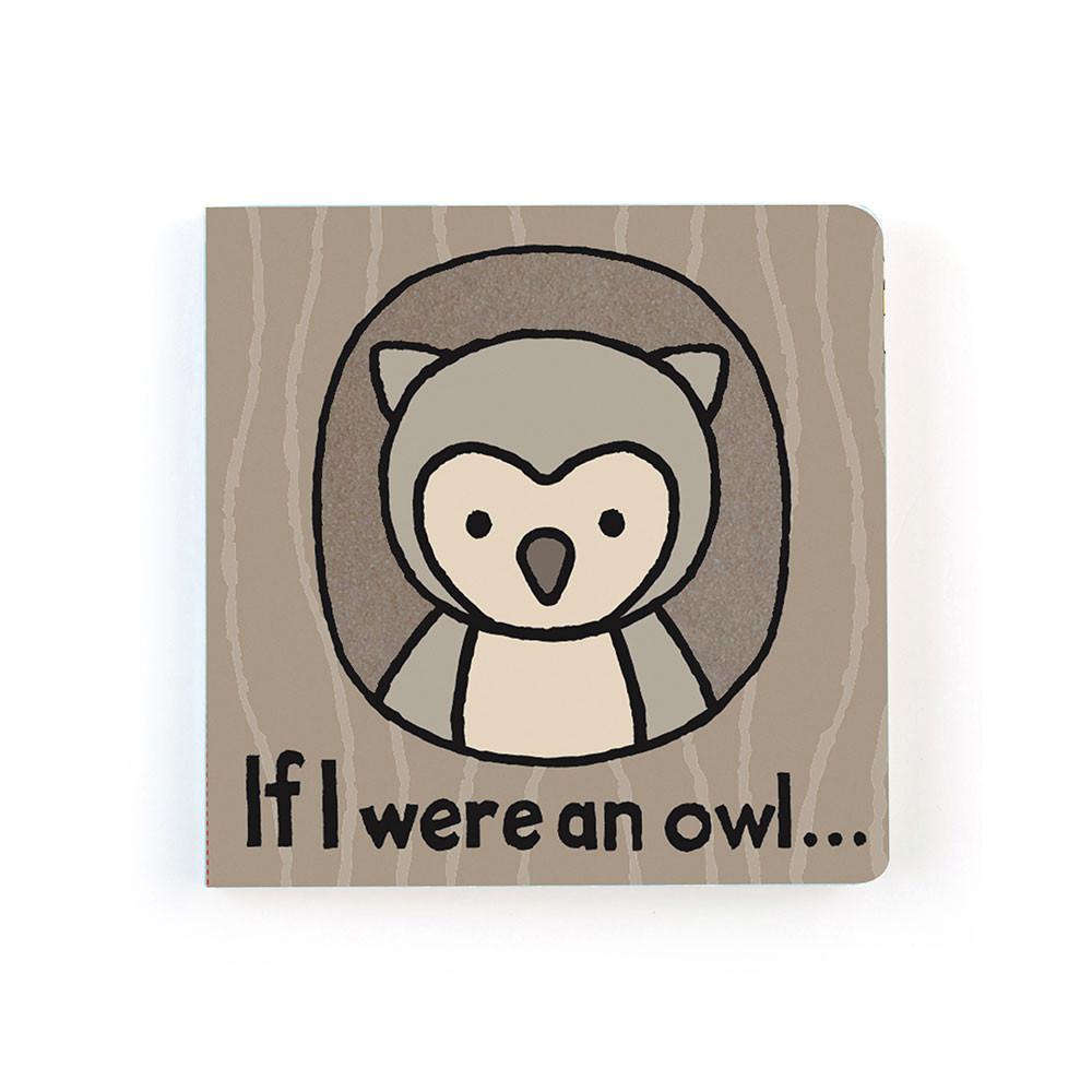 Livres Jellycat If I Were An Owl,15cm x 15cm x 2cm Grise | 47512-JWCI