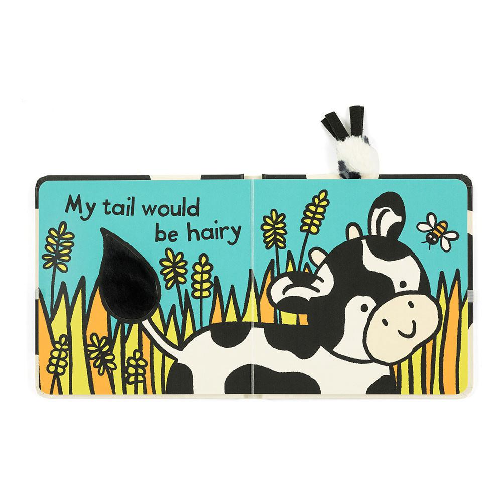 Livres Jellycat If I Were a Calf Board,16cm x 16cm x 2cm Blanche | 87394-JWLN