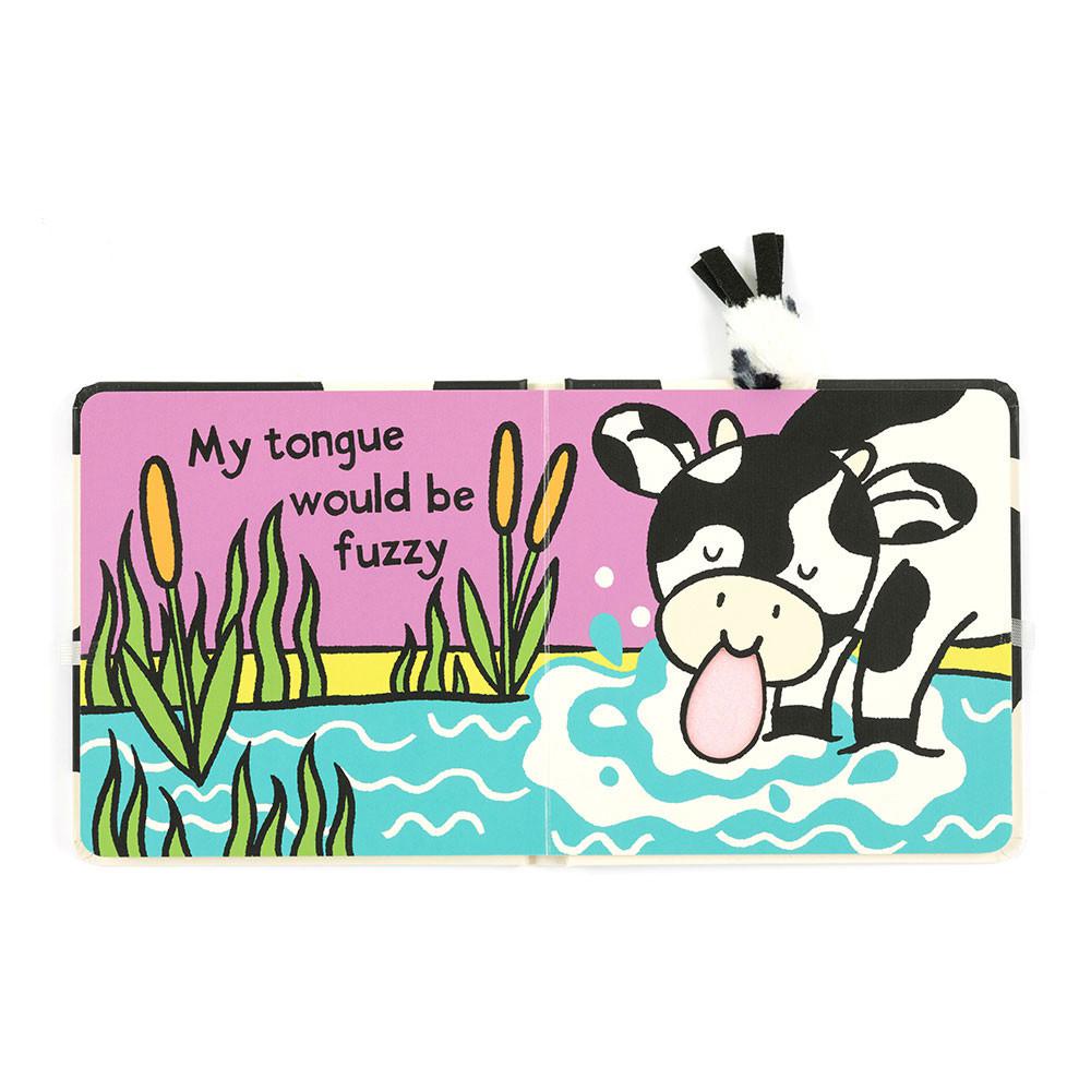Livres Jellycat If I Were a Calf Board,16cm x 16cm x 2cm Blanche | 87394-JWLN