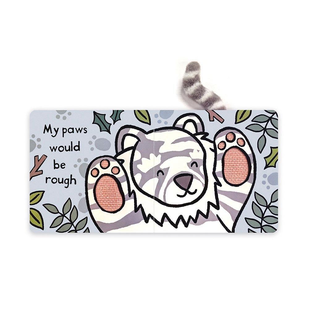 Livres Jellycat If I Were a Snow Tiger Board,15cm x 15cm x 2cm Blanche | 45623-GWYI