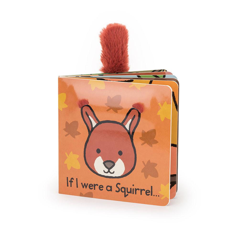 Livres Jellycat If I Were a Squirrel Board,15cm x 15cm x 2cm Orange | 81027-SMDQ