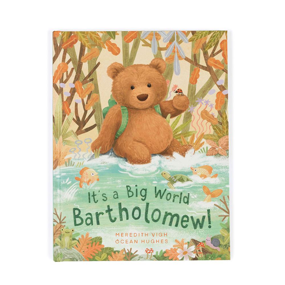 Livres Jellycat It\'s a Big World Bartholomew,29cm x 22cm x 1cm Marron | 27103-IQYV