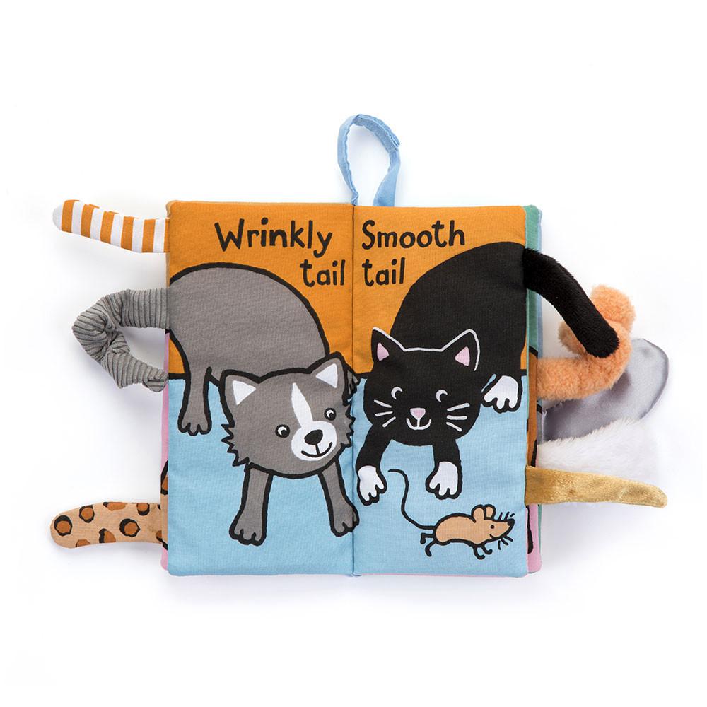 Livres Jellycat Kitten Tails Activity,22cm x 13cm x 5cm Bleu | 59307-BXPW