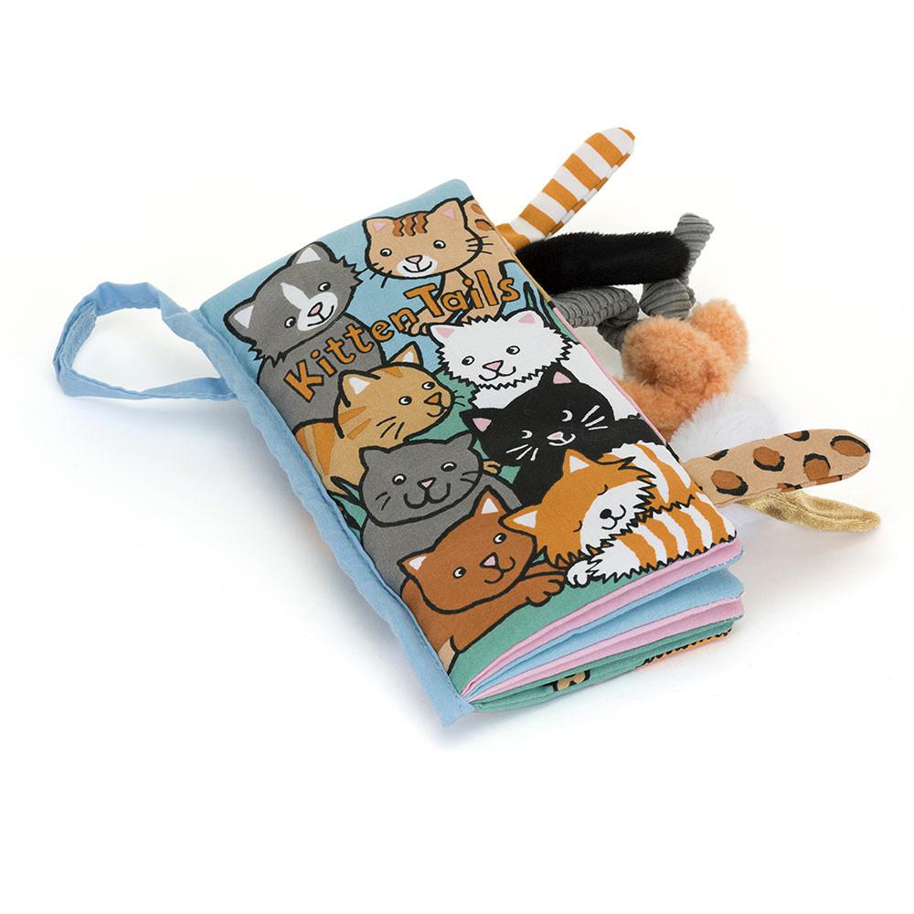 Livres Jellycat Kitten Tails Activity,22cm x 13cm x 5cm Bleu | 59307-BXPW