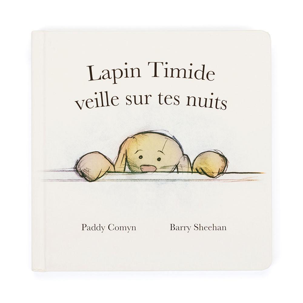 Livres Jellycat Lapin Timide Veille Sur Tes Nuits Livre,19cm x 19cm x 2cm Blanche | 67309-IZND