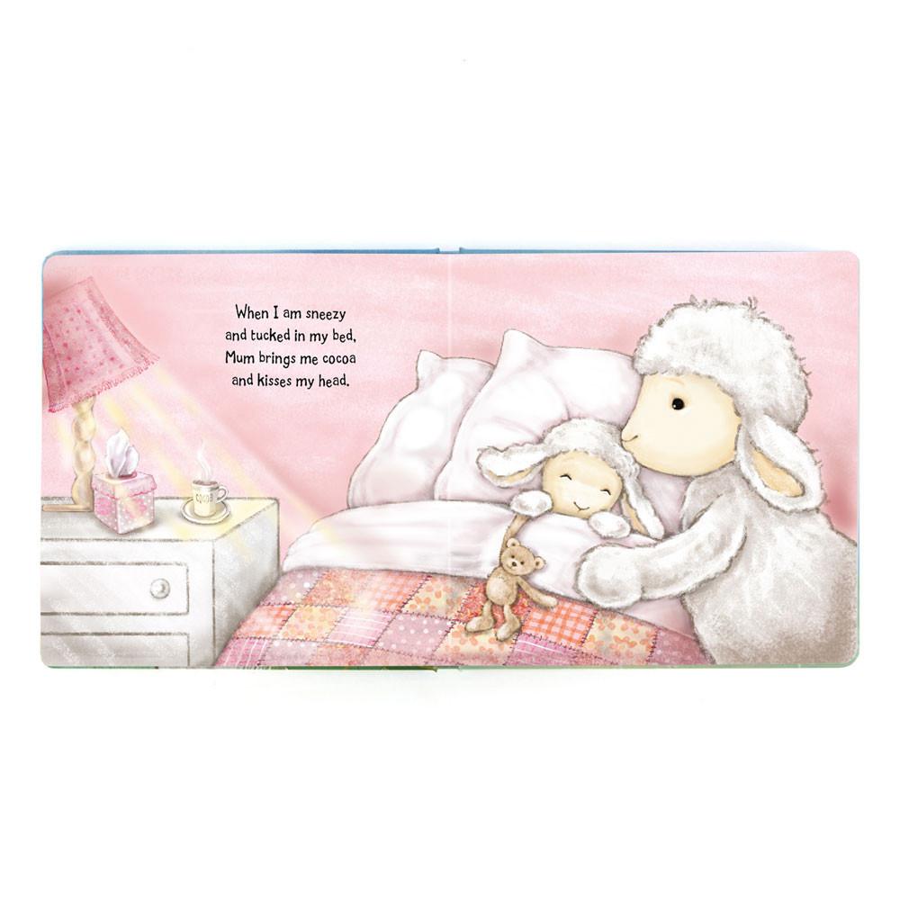 Livres Jellycat My Mum and Me,21cm x 21cm x 2cm Blanche | 70398-RNBF