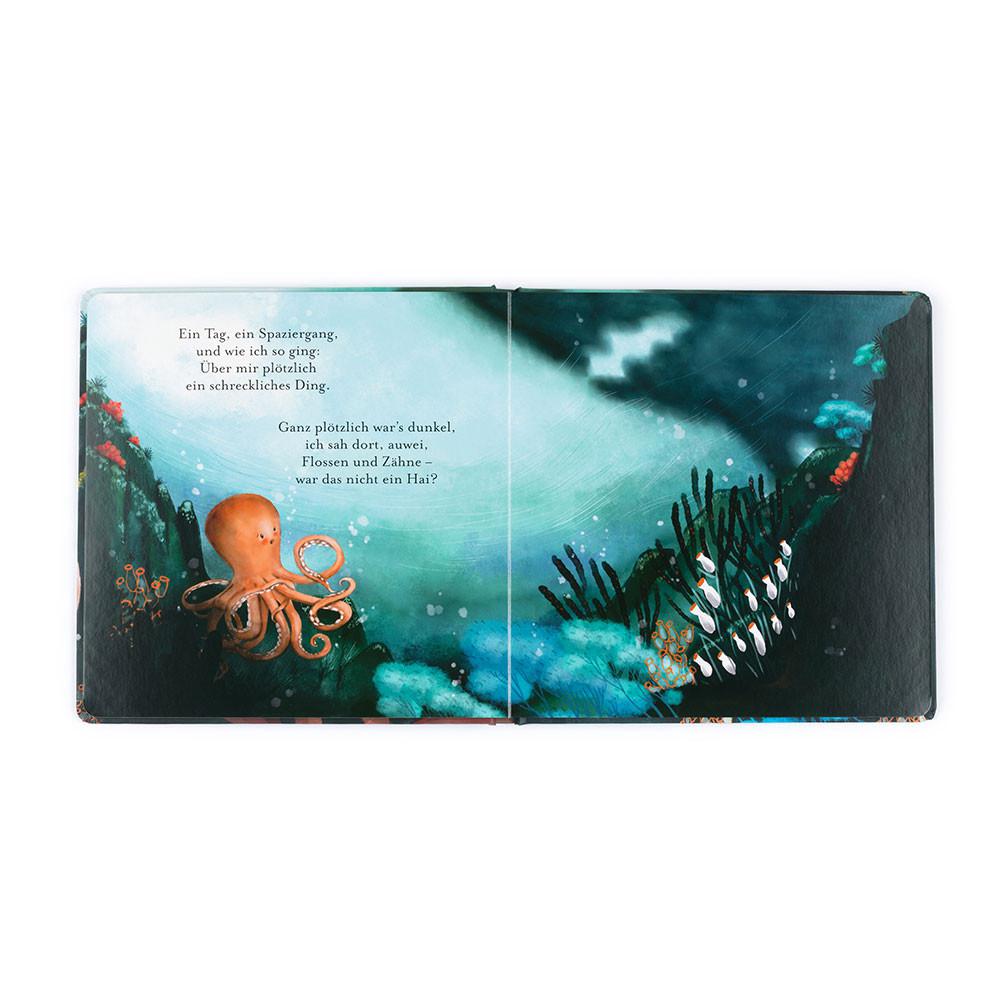 Livres Jellycat Odell, Der Furchtlose Oktopus Buch,23cm x 23cm x 2cm Orange | 69084-NFDQ