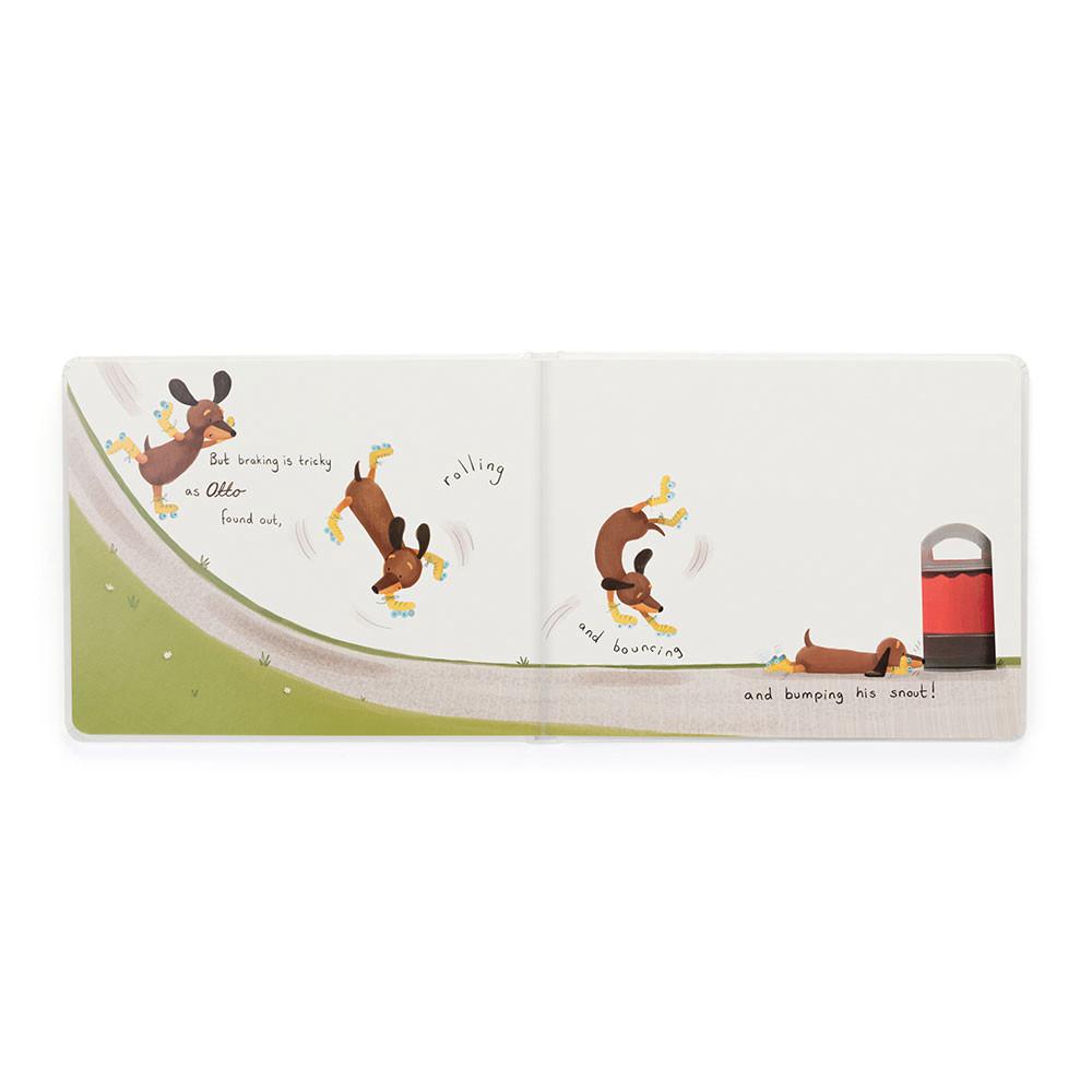 Livres Jellycat Otto the Loyal Long Dog and Otto Sausage Dog Medium Marron | 02453-DSYQ