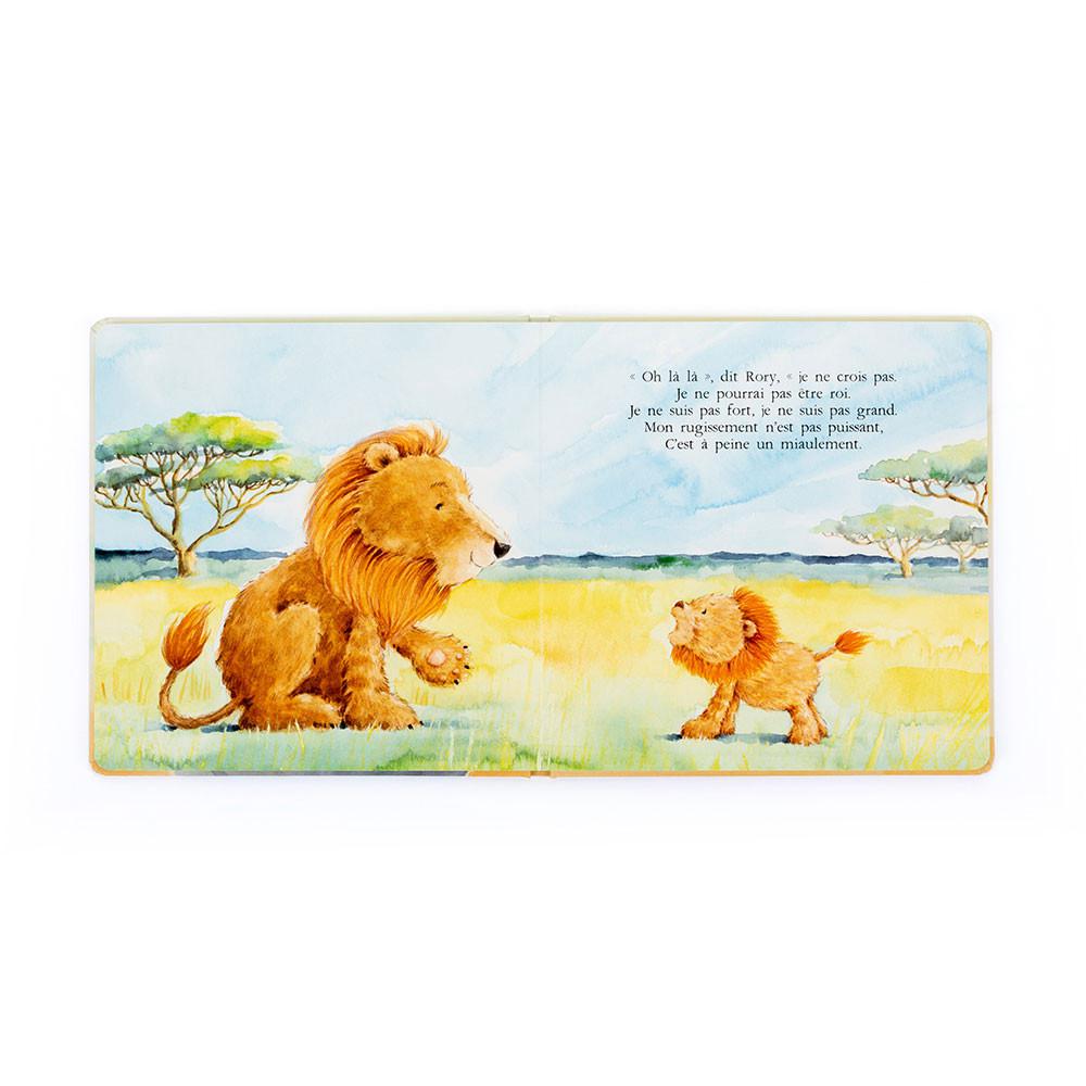 Livres Jellycat Rory Le Courageux Petit Lion and Fuddlewuddle Lion Medium Marron | 51032-NOGE