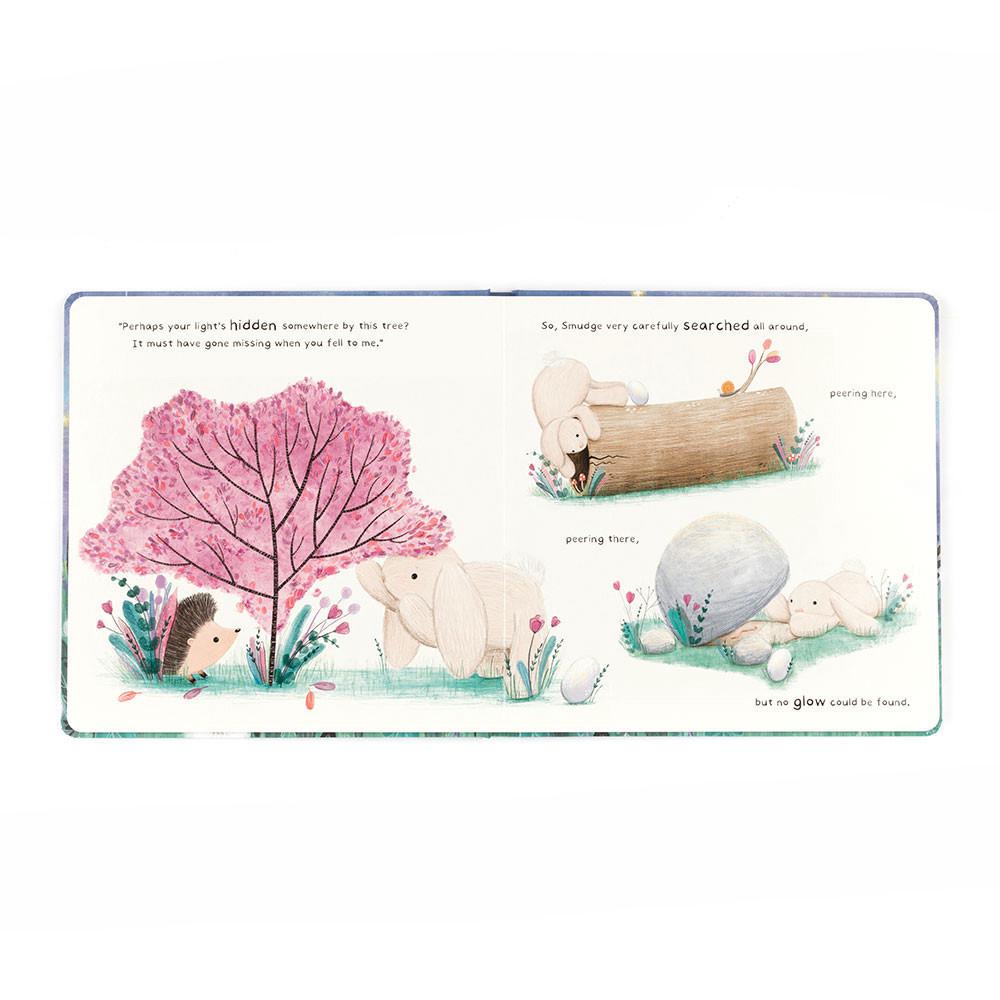 Livres Jellycat Smudge Rabbit and the Falling Star,23cm x 23cm x 2cm Beige | 80639-EYTB