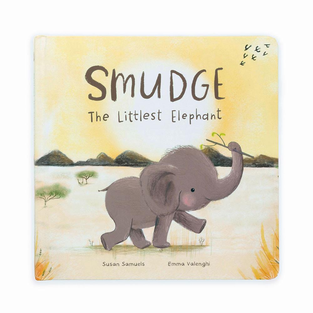 Livres Jellycat Smudge the Littlest Elephant and Smudge Elephant Medium Grise | 29750-PRIQ