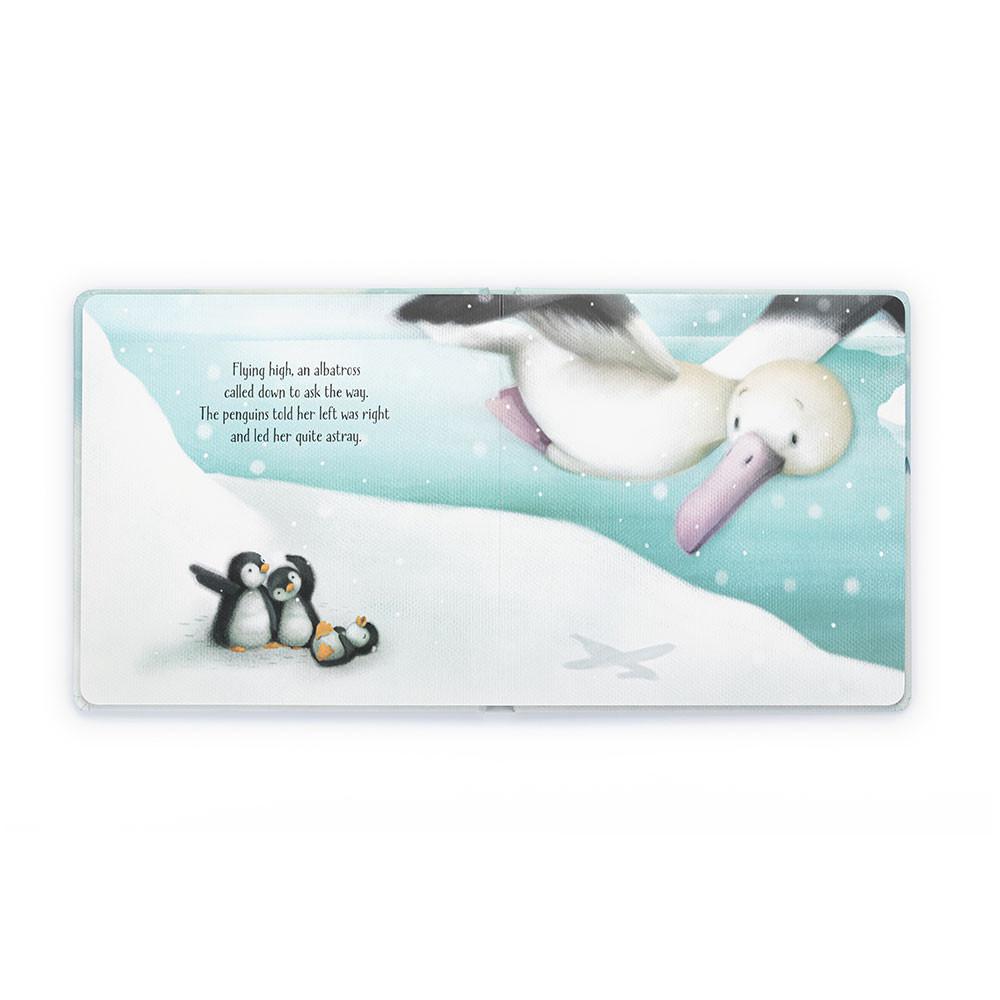Livres Jellycat The Naughty Penguins,21cm x 21cm x 2cm Blanche | 34860-XYZM
