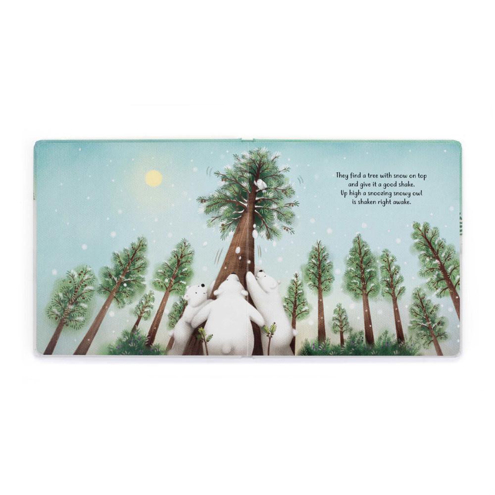 Livres Jellycat The Playful Polar Bears,21cm x 21cm x 2cm Blanche | 63725-REKF