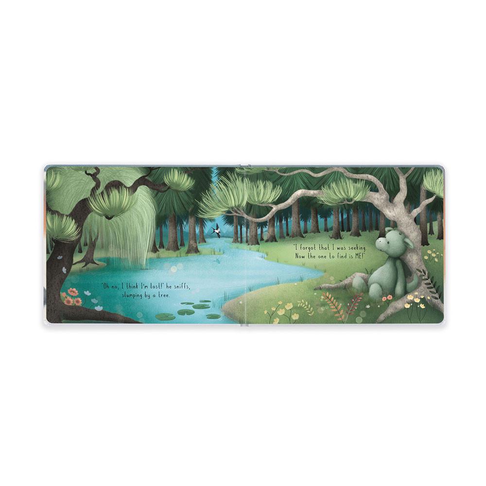 Livres Jellycat The Sky Dragon and Bashful Dragon Medium Vert | 97128-SIDF