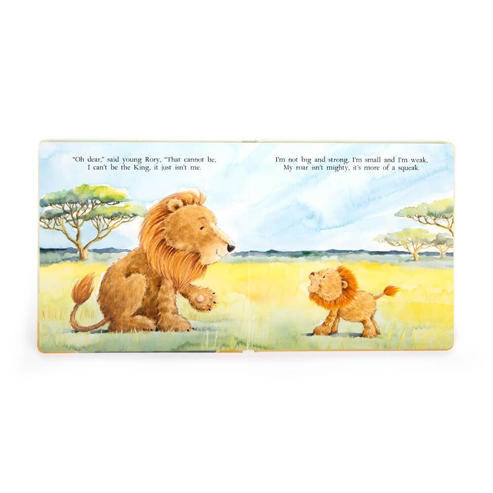 Livres Jellycat The Very Brave Lion,23cm x 23cm x 2cm Jaune | 64381-LQYN