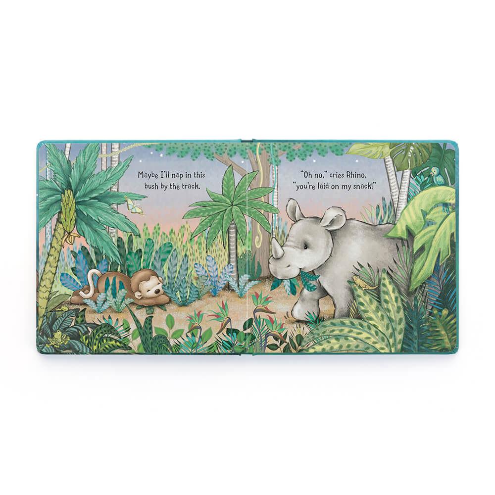 Livres Jellycat When I Am Sleepy and Bashful Monkey Medium Marron | 61947-ZJUY