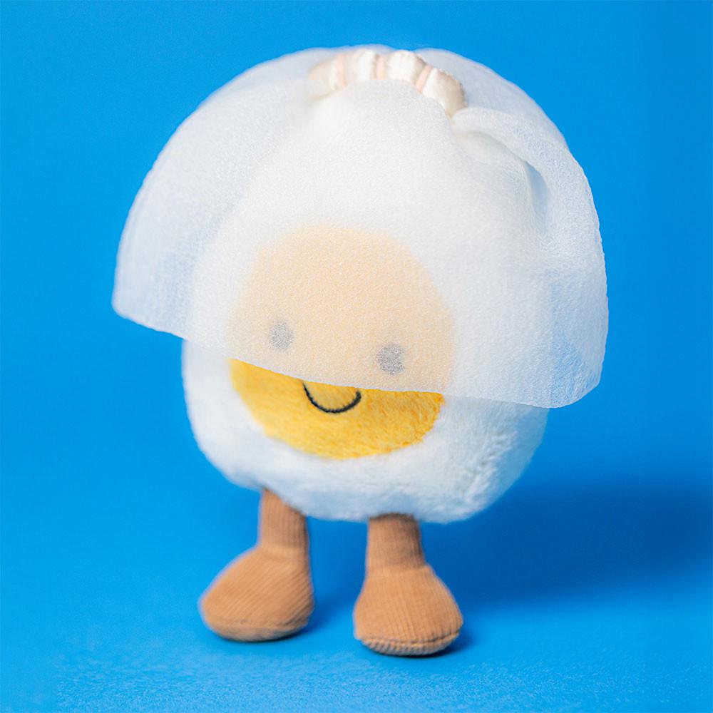Mariage Et Anniversaire Jellycat Peluche Amuseables Boiled Egg Bride,14cm x 9cm x 4cm Blanche | 34816-HLNV