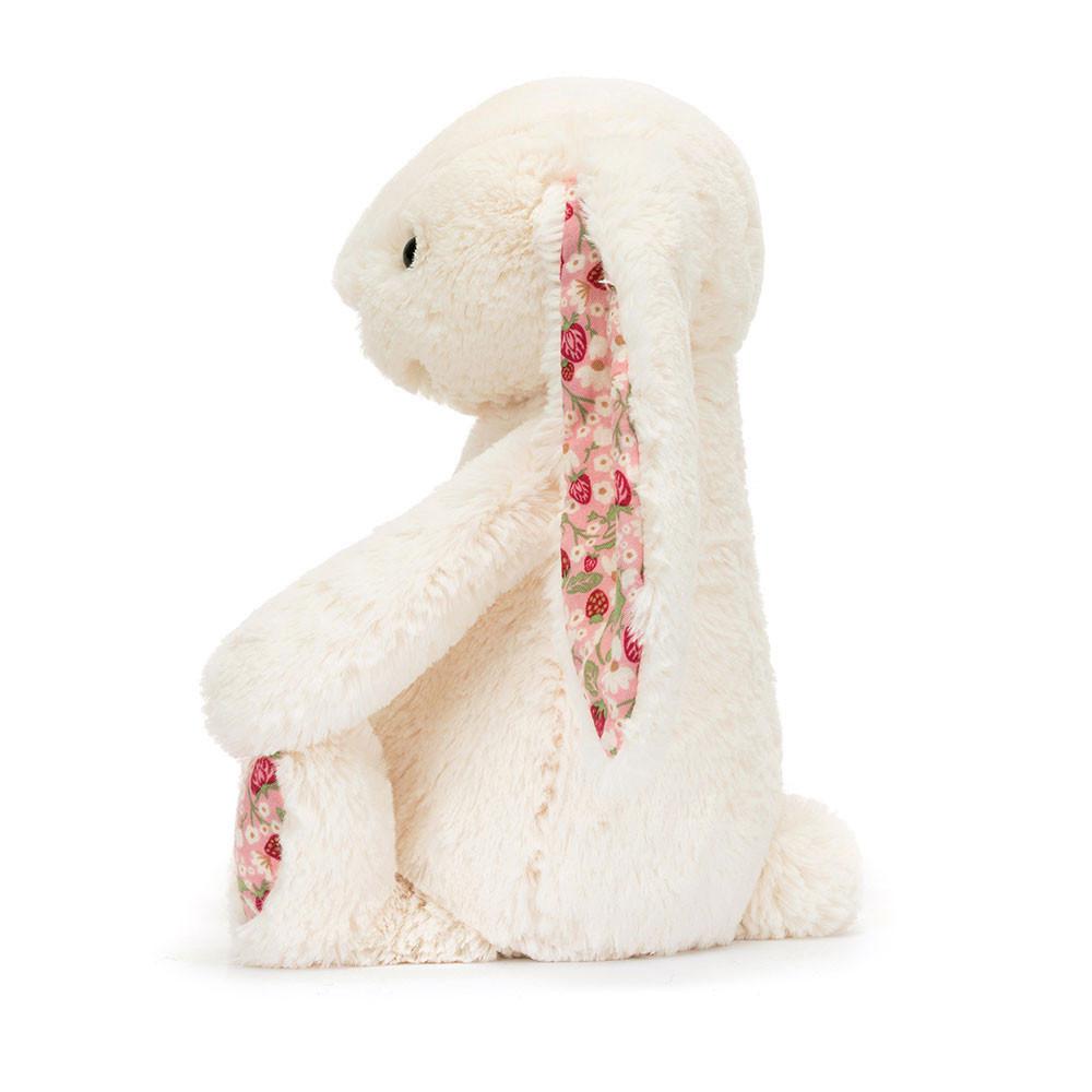 Mariage Et Anniversaire Jellycat Peluche Blossom Cream Bunny 'Berry',31cm x 12cm x 9cm Blanche | 53182-XWED