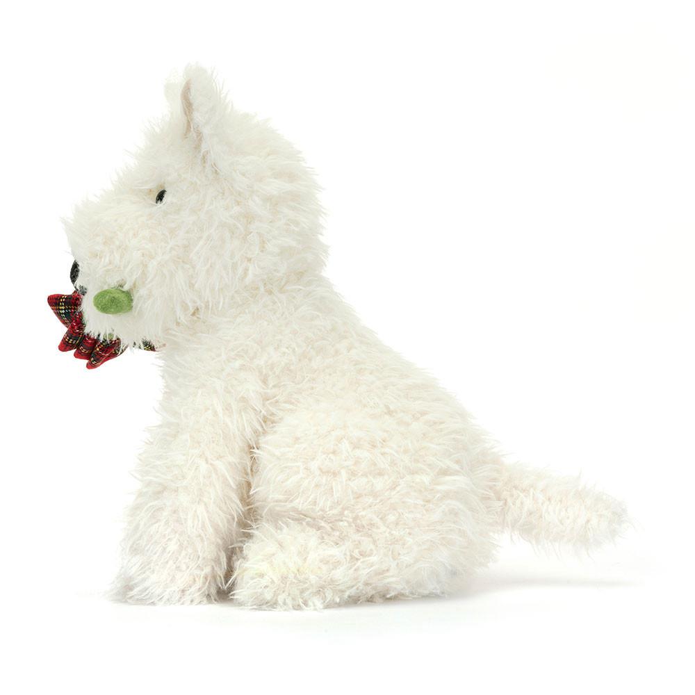 Mariage Et Anniversaire Jellycat Peluche Munro Scottie Dog 'Love You',25cm x 12cm x 23cm Blanche | 57610-WTHM