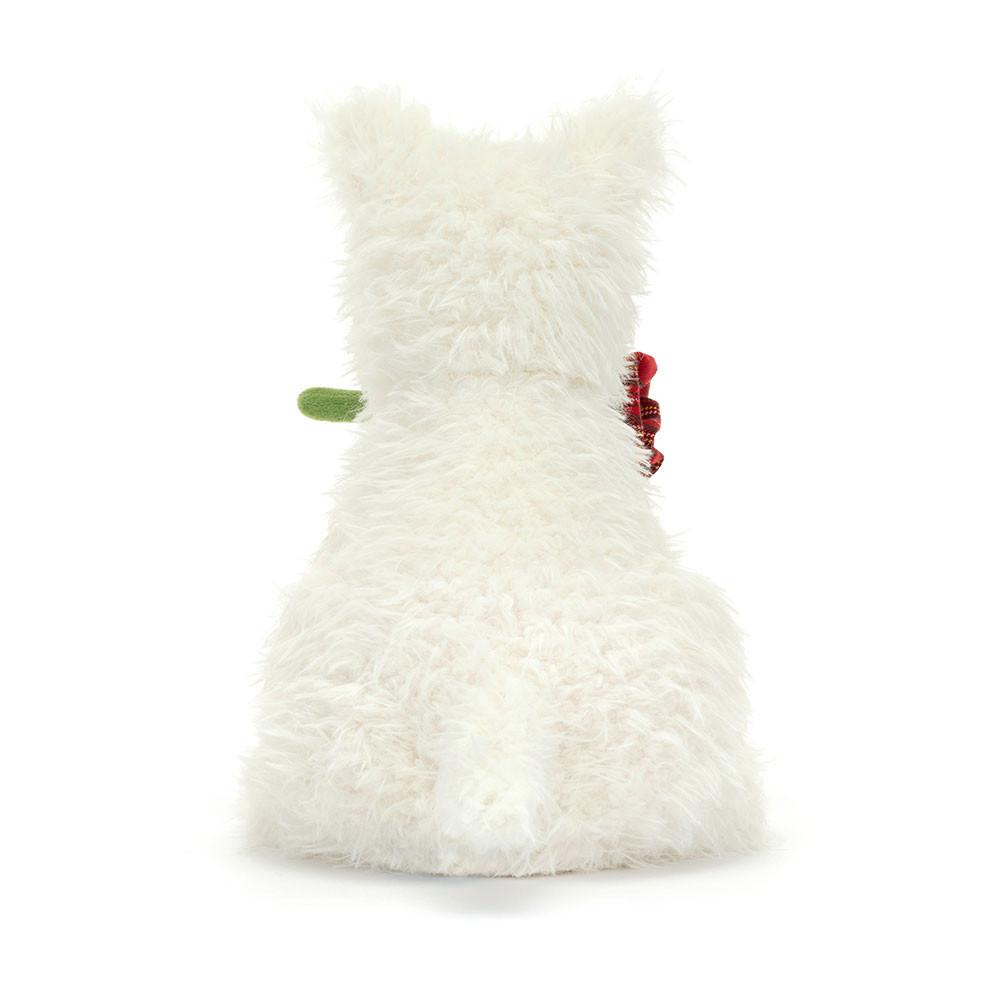 Mariage Et Anniversaire Jellycat Peluche Munro Scottie Dog 'Love You',25cm x 12cm x 23cm Blanche | 57610-WTHM