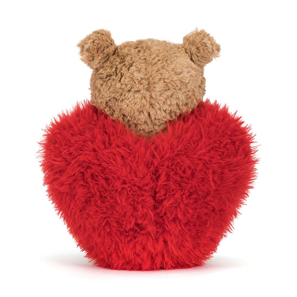 Mariage Et Anniversaire Jellycat Peluche Bartholomew Bear 'Heartthrob',26cm x 12cm x 8cm Marron | 81045-ZQTO
