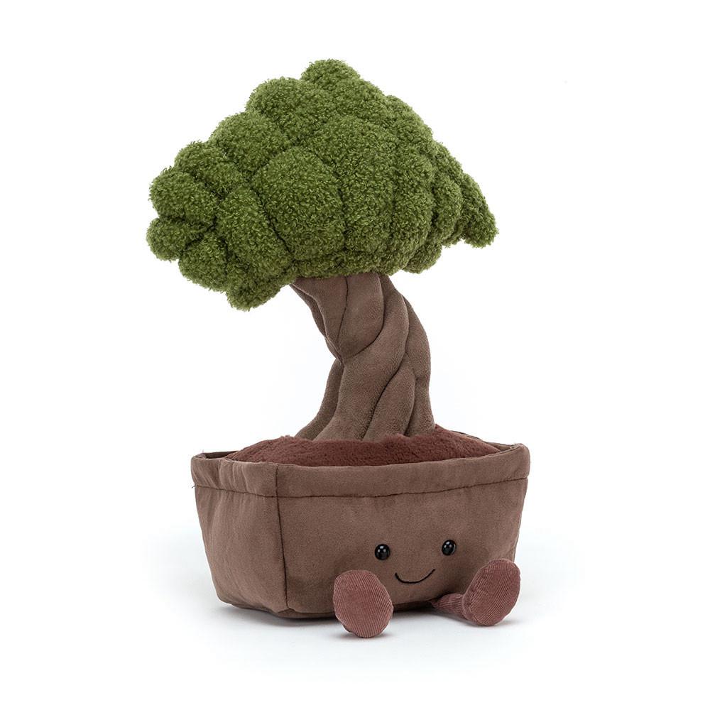 Mariage Et Anniversaire Jellycat Peluche Amuseables Bonsai Tree,38cm x 18cm x 13cm Vert | 45317-FBZC