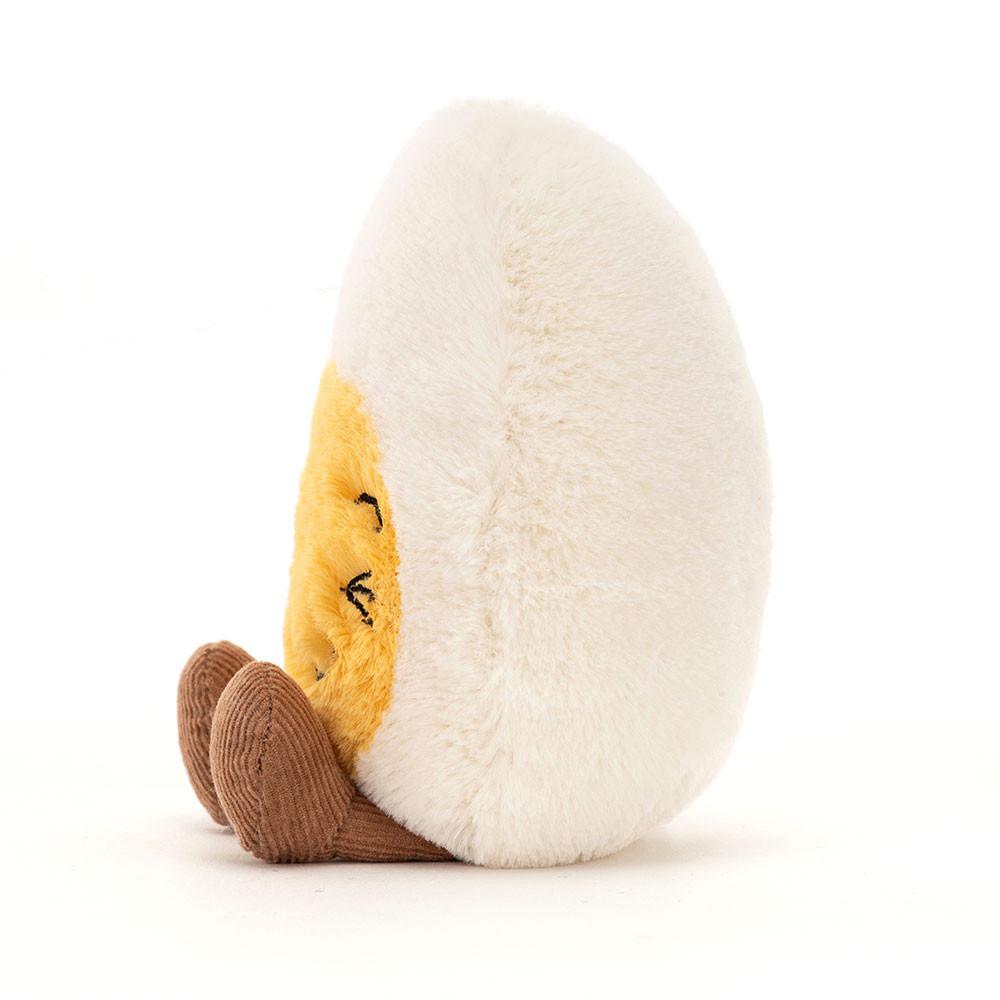 Nourriture Jellycat Peluche Amuseable Laughing Boiled Egg,14cm x 9cm x 4cm Blanche | 26701-NXMP