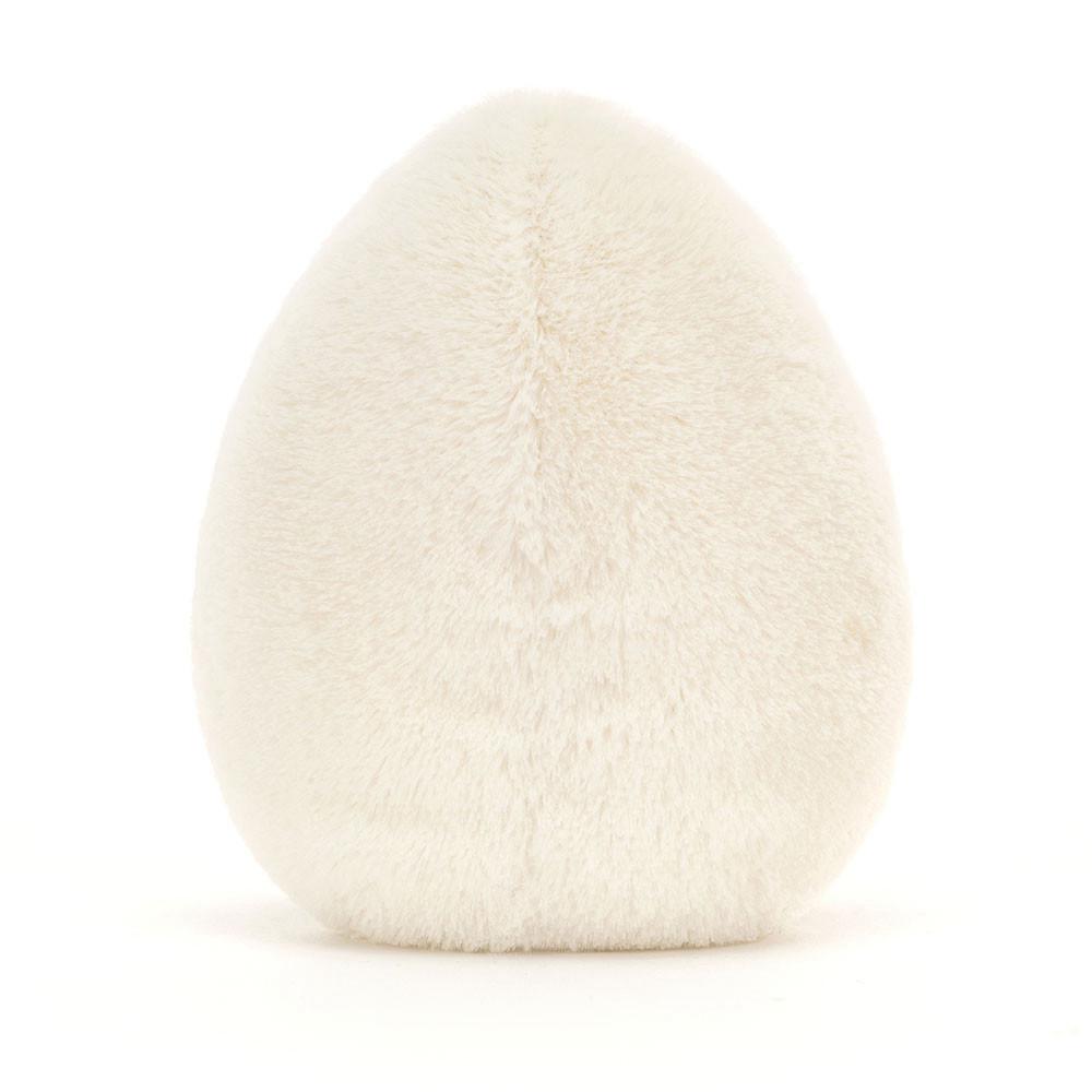 Nourriture Jellycat Peluche Amuseable Laughing Boiled Egg,14cm x 9cm x 4cm Blanche | 26701-NXMP