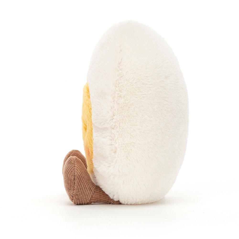 Nourriture Jellycat Peluche Amuseables Boiled Egg Blushing,14cm x 9cm x 4cm Blanche | 68317-ERNA