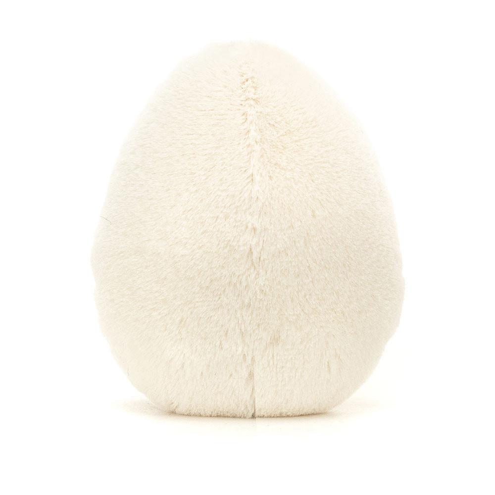Nourriture Jellycat Peluche Amuseables Boiled Egg Blushing,14cm x 9cm x 4cm Blanche | 68317-ERNA