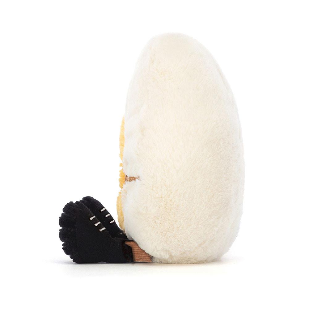 Nourriture Jellycat Peluche Amuseables Boiled Egg Chic,14cm x 9cm x 4cm Blanche | 65079-WPSG