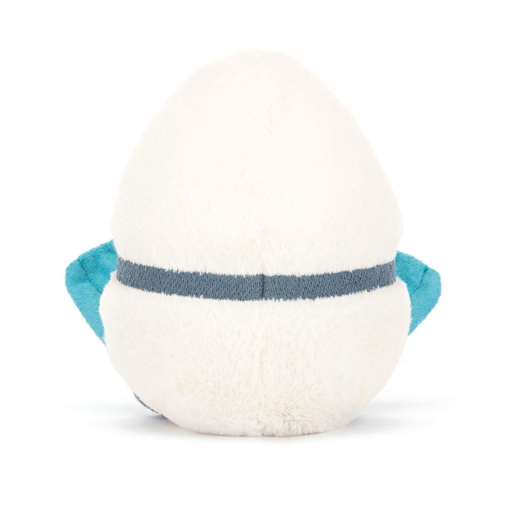 Nourriture Jellycat Peluche Amuseables Boiled Egg Scuba,14cm x 9cm x 4cm Blanche | 67582-ITQC