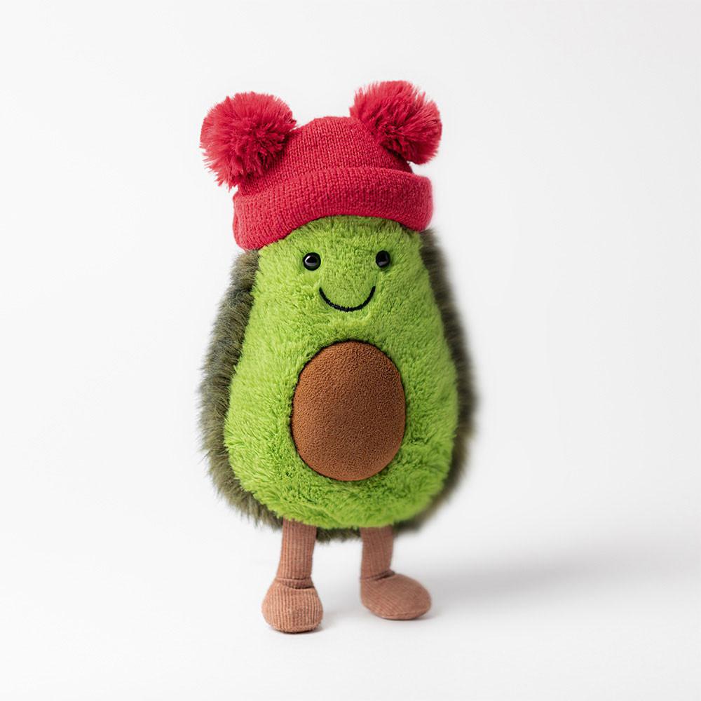 Nourriture Jellycat Peluche Amuseables Bobble Avocado,19cm x 10cm x 6cm Vert | 65914-DILM