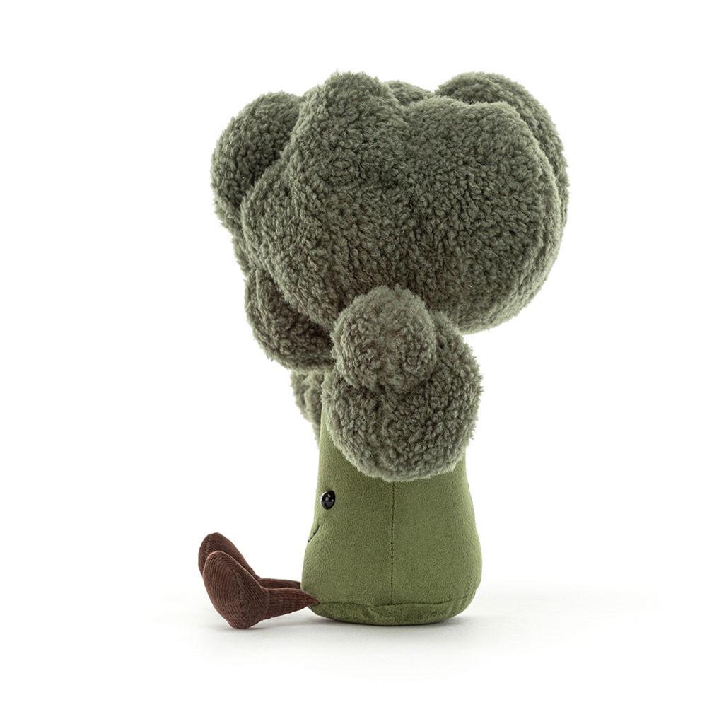 Nourriture Jellycat Peluche Amuseables Broccoli,25cm x 22cm x 7cm Vert | 08925-AWOZ