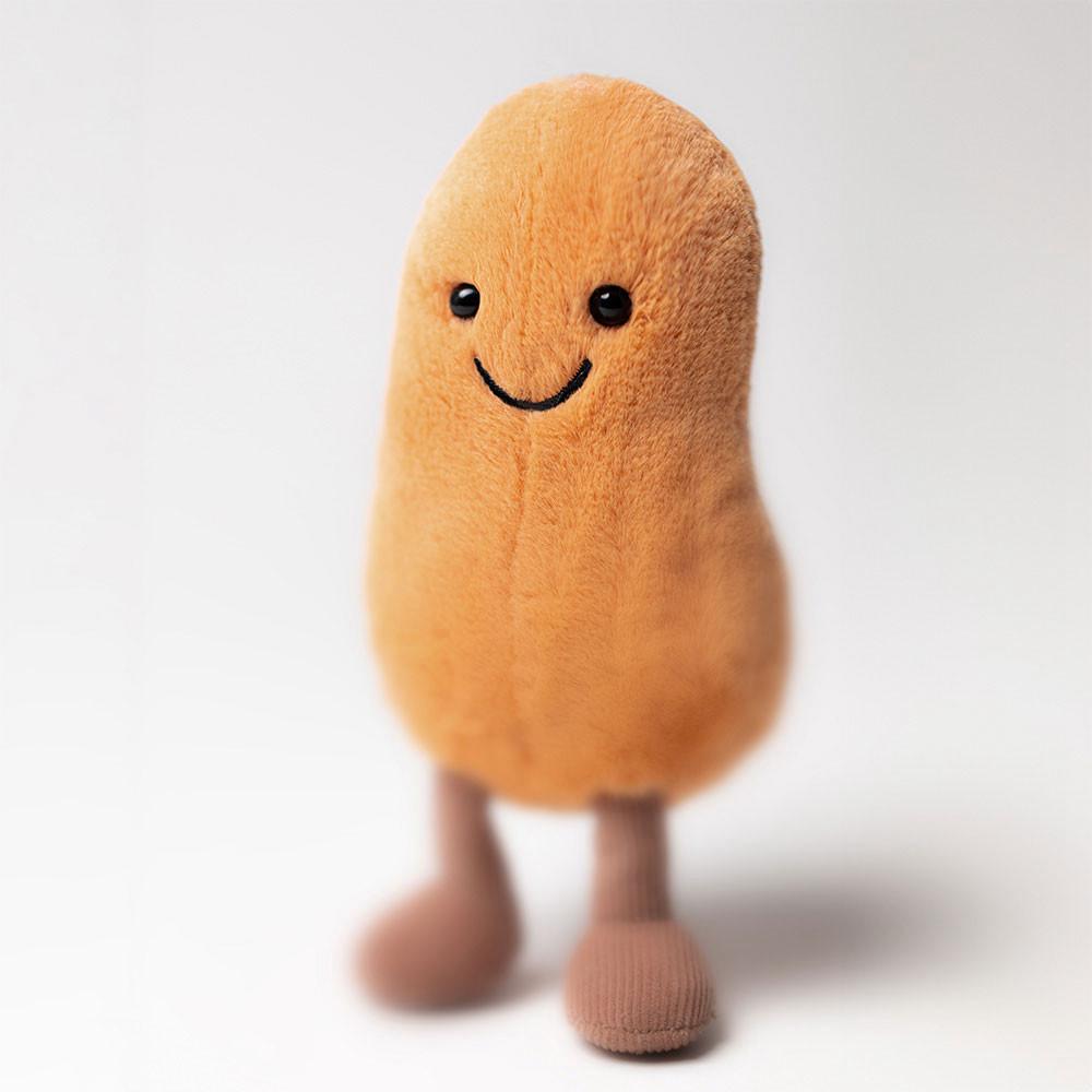Nourriture Jellycat Peluche Amuseables Bean,13cm x 6cm x 5cm Orange | 98240-LJCP
