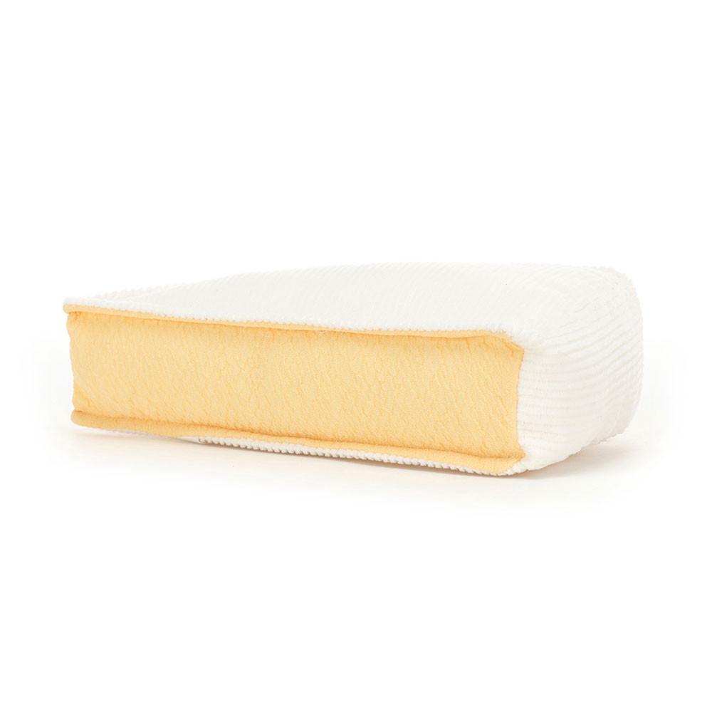 Nourriture Jellycat Peluche Amuseables Brie,9cm x 22cm x 13cm Blanche | 96237-UOMG
