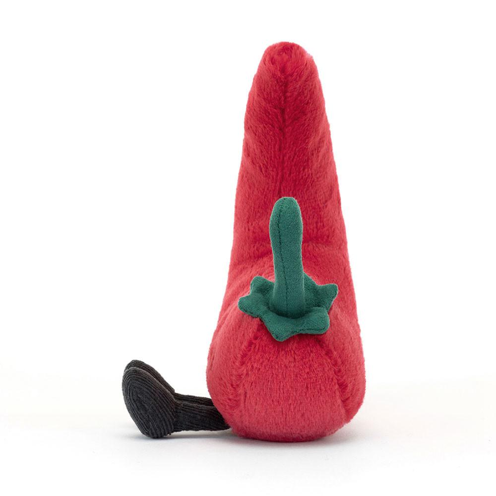 Nourriture Jellycat Peluche Amuseables Chilli Pepper,17cm x 13cm x 5cm Rouge | 52068-FQEG