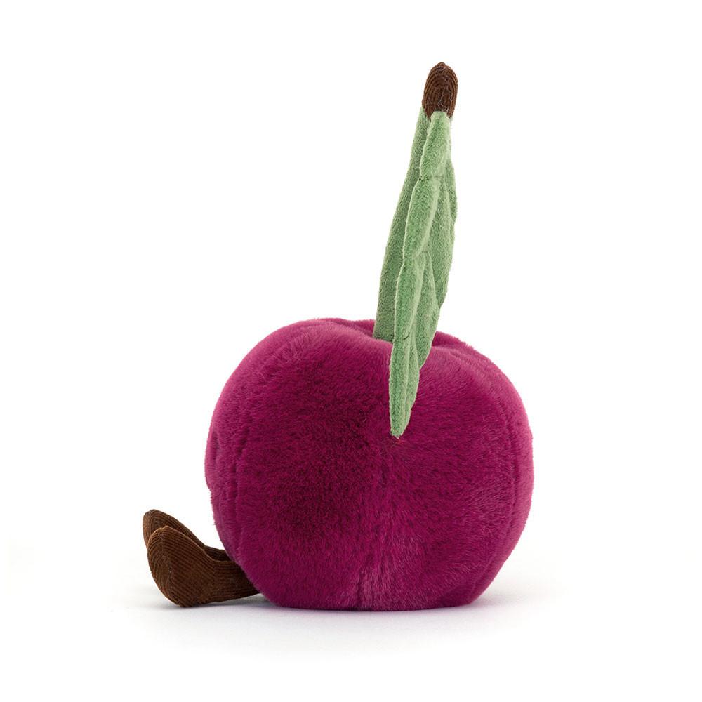 Nourriture Jellycat Peluche Amuseables Cherry,12cm x 10cm x 9cm Rouge | 58160-CSMP
