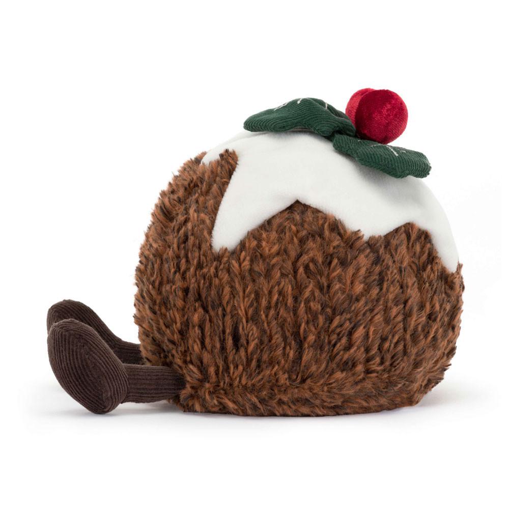 Nourriture Jellycat Peluche Amuseables Christmas Pudding,17cm x 13cm x 12cm Marron | 51843-ZNPI