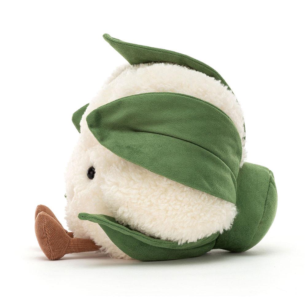 Nourriture Jellycat Peluche Amuseables Cauliflower,20cm x 17cm x 13cm Blanche | 95231-UFNP