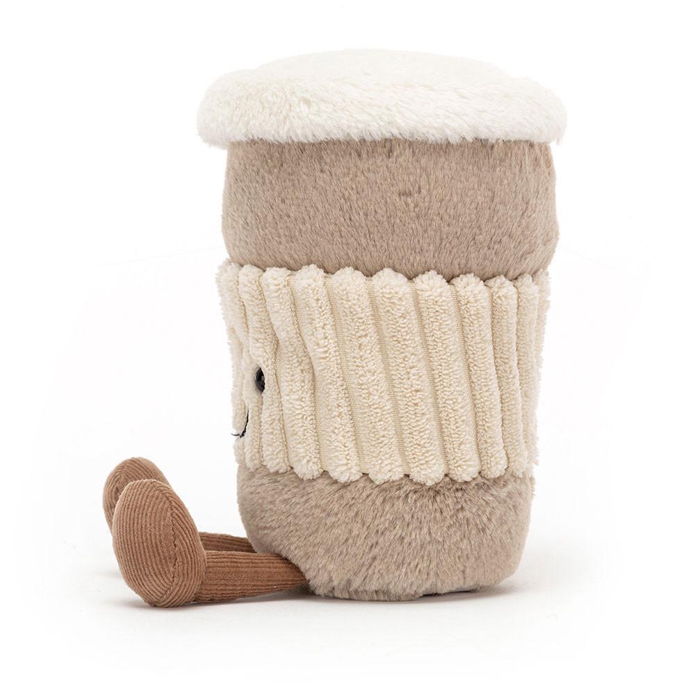 Nourriture Jellycat Peluche Amuseables Coffee-To-Go,16cm x 7cm x 7cm Beige | 76945-NCSB