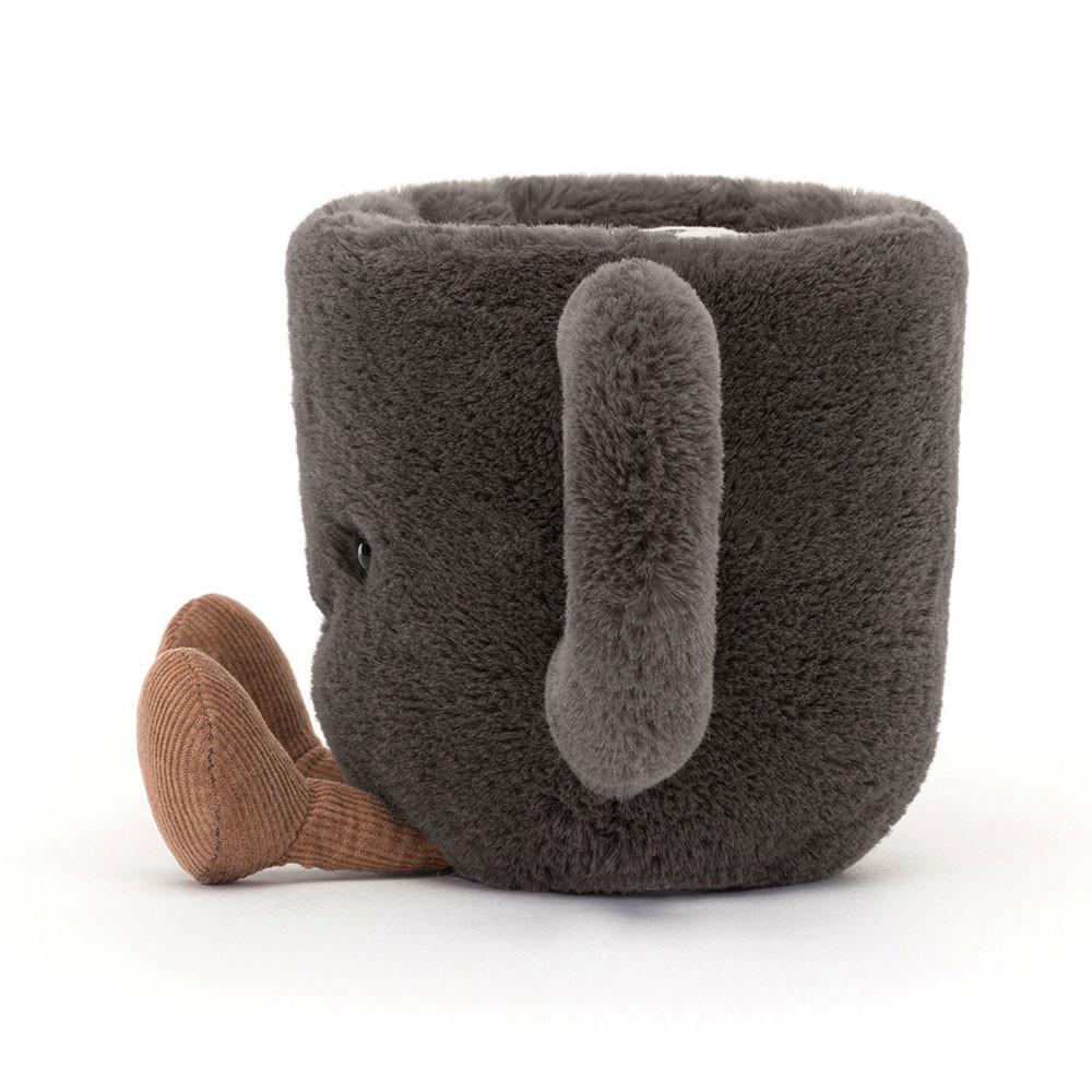 Nourriture Jellycat Peluche Amuseables Coffee Cup,14cm x 10cm x 9cm Noir | 04376-GIDO