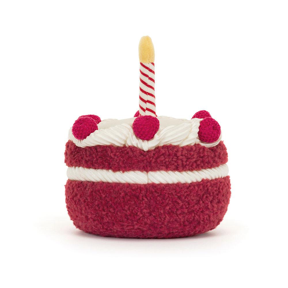 Nourriture Jellycat Peluche Amuseables Cheri Cake,12cm x 13cm x 12cm Rouge | 79653-KANX
