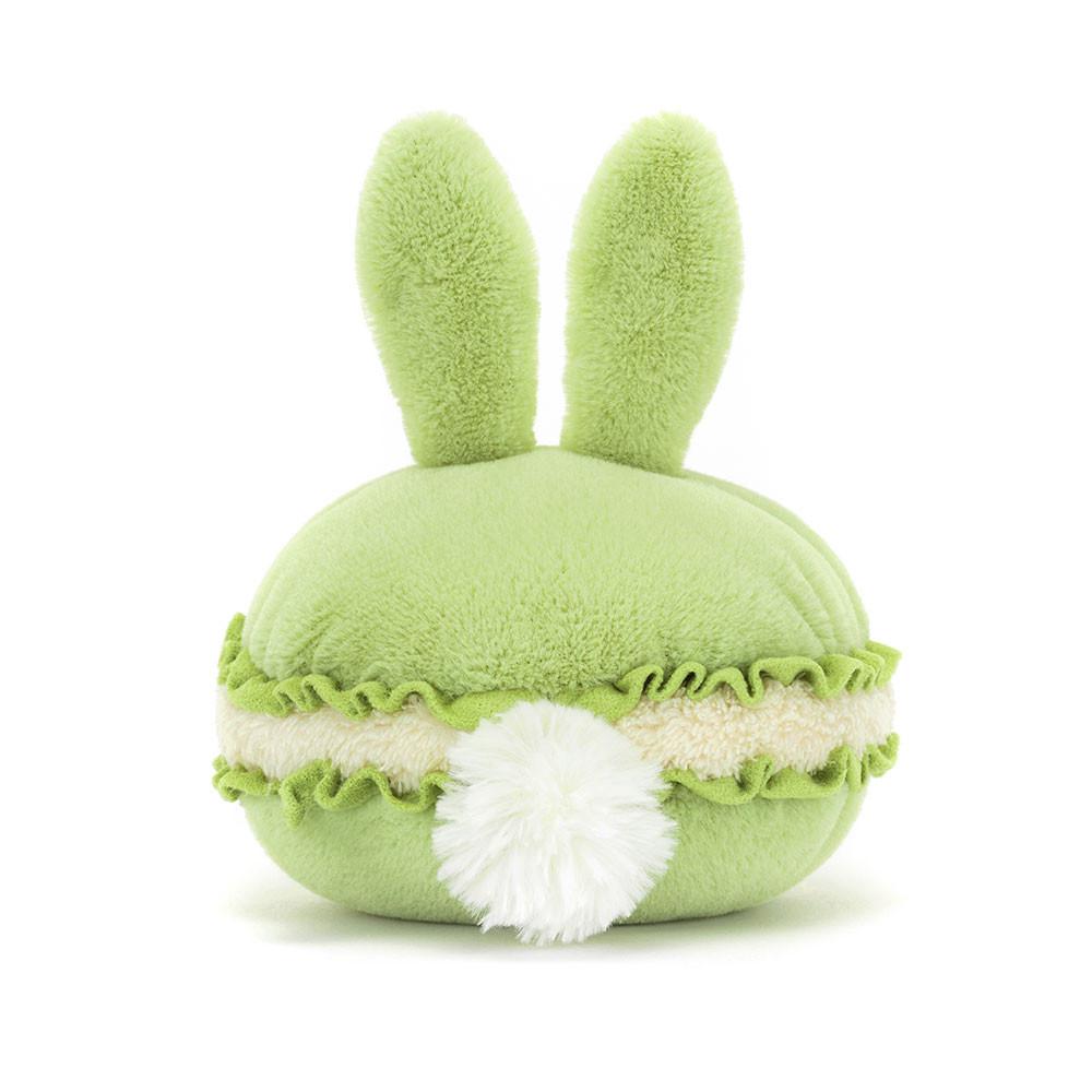 Nourriture Jellycat Peluche Amuseables Dainty Dessert Bunny Macaron,12cm x 12cm x 12cm Vert | 17325-XTWN